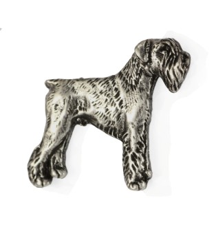 Sznaucer pin posrebrzony Art-Dog