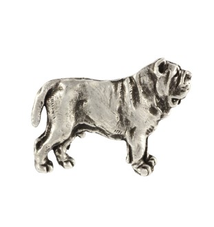 Mastif neapolitański pin posrebrzony Art-Dog