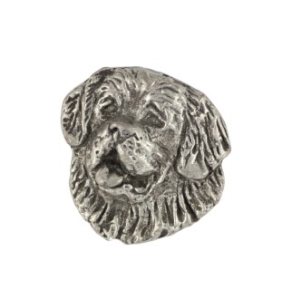 Bernardyn pin posrebrzony Art-Dog