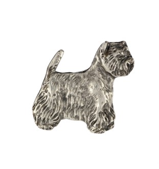 West Highland White Terrier pin posrebrzony Art-Dog