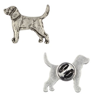 Beagle pin posrebrzony Art-Dog