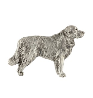 Golden Retriever pin posrebrzony Art-Dog