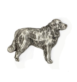 Golden Retriever pin posrebrzony Art-Dog