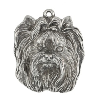 Yorkshire Terrier naszyjnik posrebrzany Art-Dog