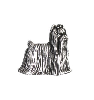 Yorkshire Terrier pin posrebrzony Art-Dog