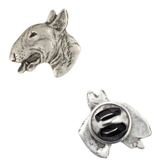 Bulterier pin posrebrzony Art-Dog