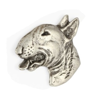 Bulterier pin posrebrzony Art-Dog