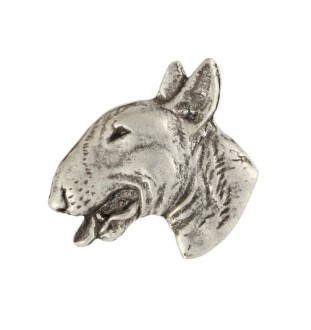 Bulterier pin posrebrzony Art-Dog