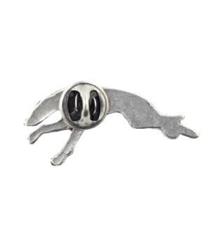 Greyhound pin posrebrzony Art-Dog