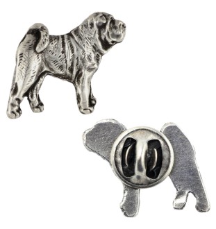 Shar Pei pin posrebrzony Art-Dog