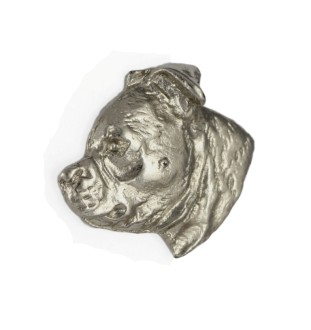 Staffordshire Bull Terrier pin posrebrzony Art-Dog