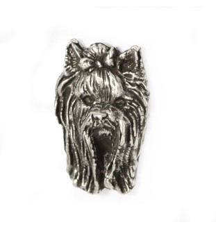 Yorkshire Terrier pin posrebrzony Art-Dog