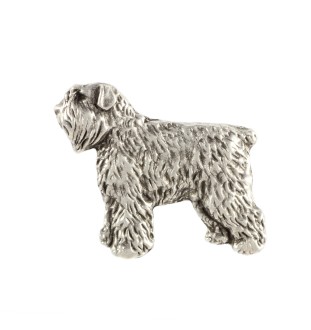 Bouvier pin posrebrzony Art-Dog