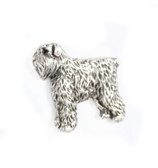 Bouvier pin posrebrzony Art-Dog