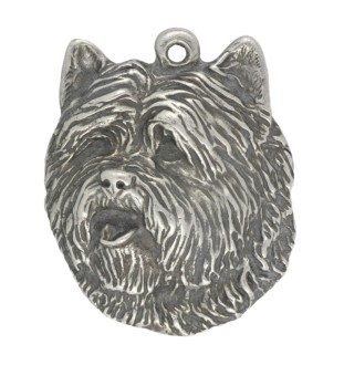 Cairn Terrier naszyjnik posrebrzany Art-Dog