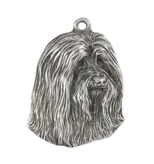 Bearded Collie brelok posrebrzany Art-Dog