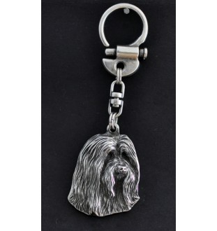 Bearded Collie brelok posrebrzany Art-Dog