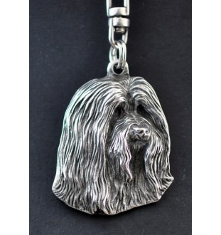 Bearded Collie brelok posrebrzany Art-Dog