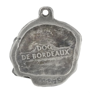 Dog z Bordeaux brelok posrebrzany Art-Dog