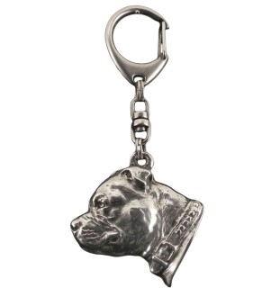 Staffordshire Bull Terrier brelok posrebrzany Art-Dog