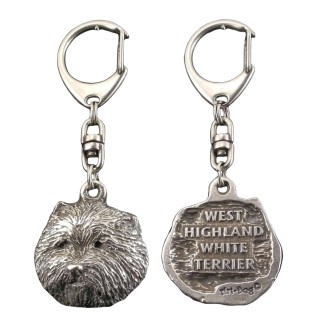 West Highland White Terrier brelok posrebrzany Art-Dog