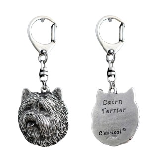 Cairn Terrier brelok posrebrzany Art-Dog