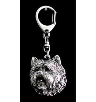 Cairn Terrier brelok posrebrzany Art-Dog