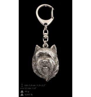 Cairn Terrier II brelok posrebrzany Art-Dog