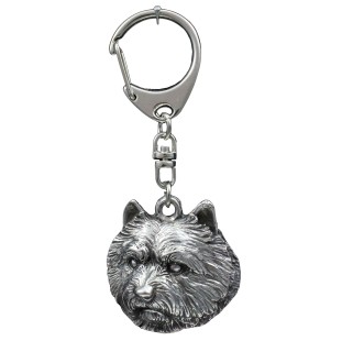 Norwich Terrier brelok posrebrzany Art-Dog