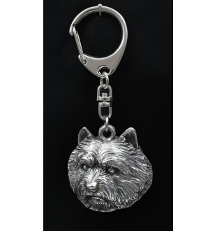 Norwich Terrier brelok posrebrzany Art-Dog