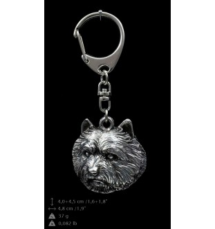 Norwich Terrier brelok posrebrzany Art-Dog