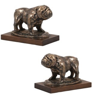 Bulldog figurka na drewnie Art-Dog