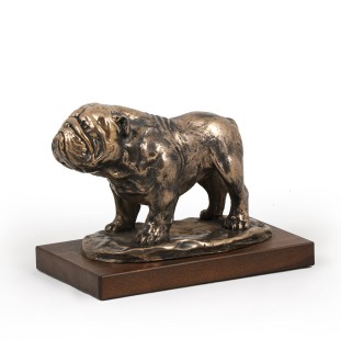 Bulldog figurka na drewnie Art-Dog