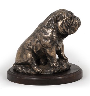 Bulldog II figurka na drewnie Art-Dog