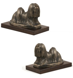 Lhasa Apso figurka na drewnie Art-Dog