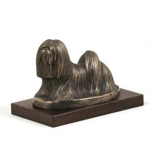 Lhasa Apso figurka na drewnie Art-Dog