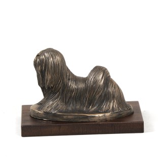 Lhasa Apso figurka na drewnie Art-Dog