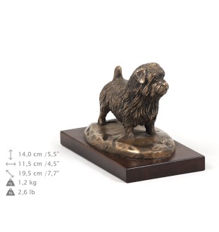 Norfolk Terrier figurka na drewnie Art-Dog