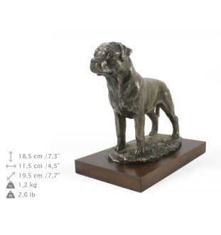 Rottweiler III figurka na drewnie Art-Dog