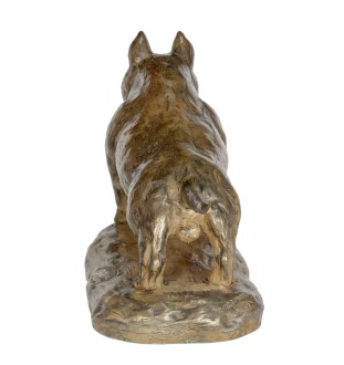 Bull Terrier VI figurka na drewnie Art-Dog