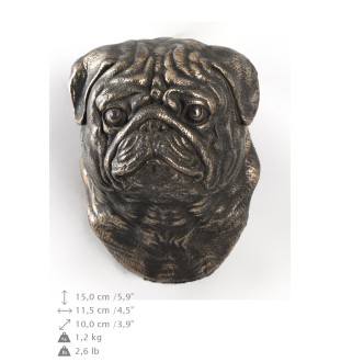 Mops głowa wisząca Art-Dog