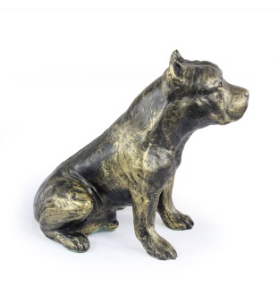 Amerykański Staffordshire terrier figurka siedząca z żywicy Art-Dog