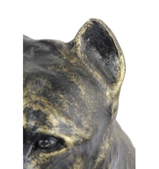 Amerykański Staffordshire terrier figurka siedząca z żywicy Art-Dog