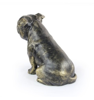 Staffordshire Bull Terrier figurka siedząca z żywicy Art-Dog