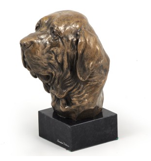 Fila Brasileiro głowa na kamieniu Art-Dog