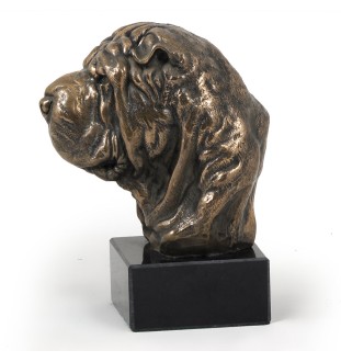 Shar Pei głowa na kamieniu Art-Dog