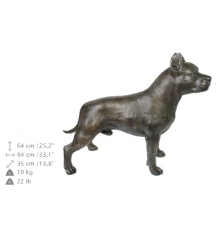 Staffordshire Bull Terrier figurka pełnowymiarowa Art-Dog