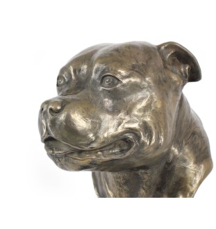 Staffordshire Bull Terrier duża głowa na marmurze Art-Dog