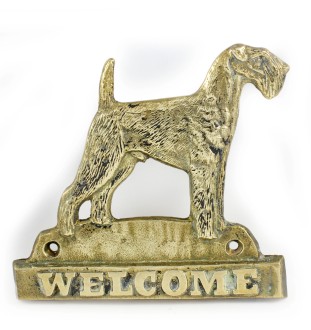 Airedale Terrier welcome plakietka Art-Dog