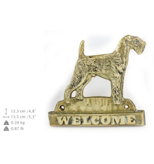 Airedale Terrier welcome plakietka Art-Dog